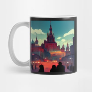 Moscow | Comics Style Mug